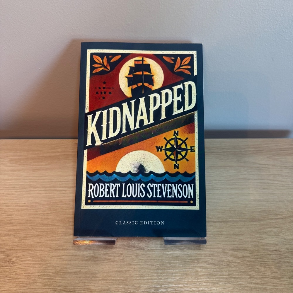 Kidnapped Robert Louis Stevenson Classic Edition Salmon Books Paperback Novel